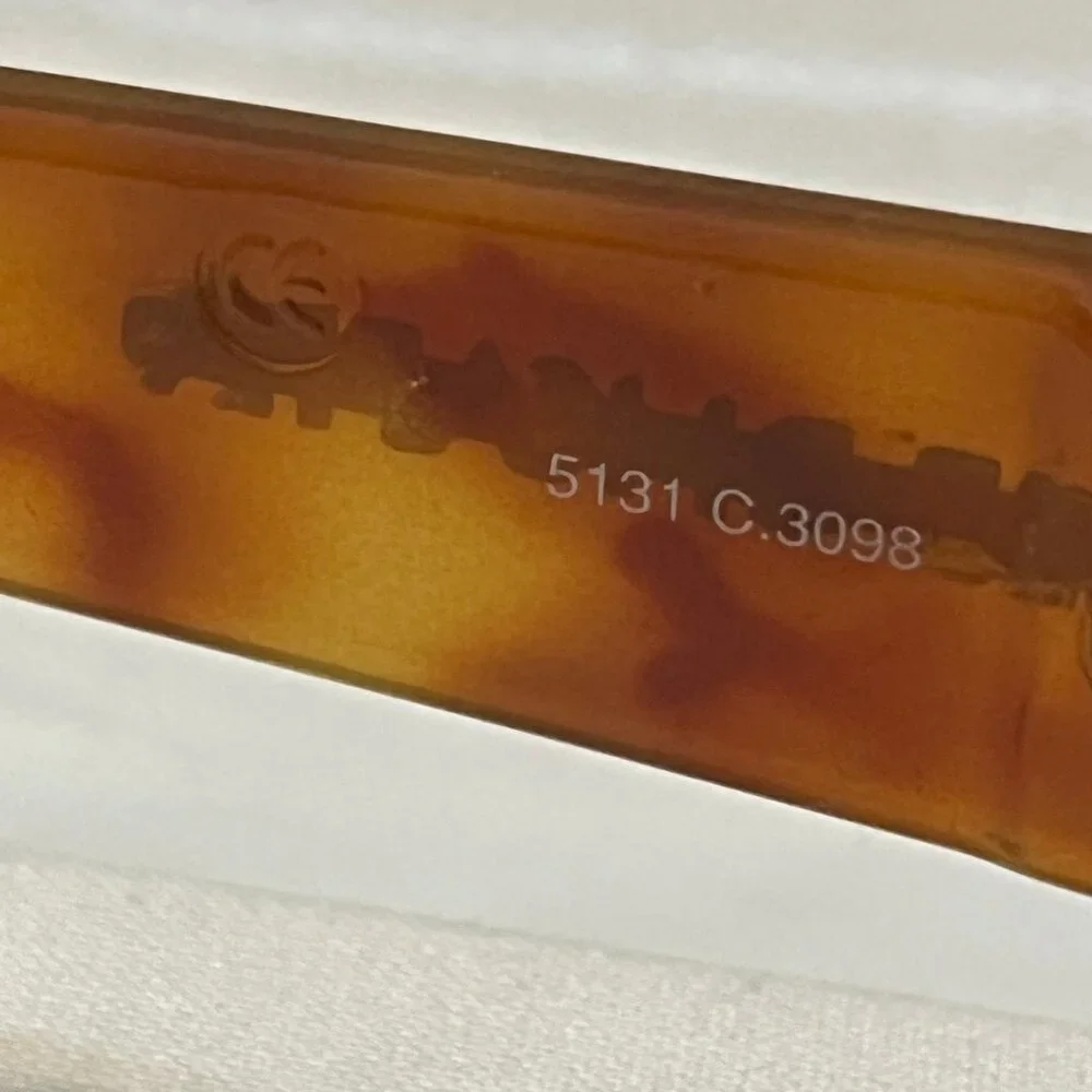 Italy Vintage ROBE DI KAPPA 90's Amber Tortoise Sunglasses Oval/Round - Picture 15 of 15